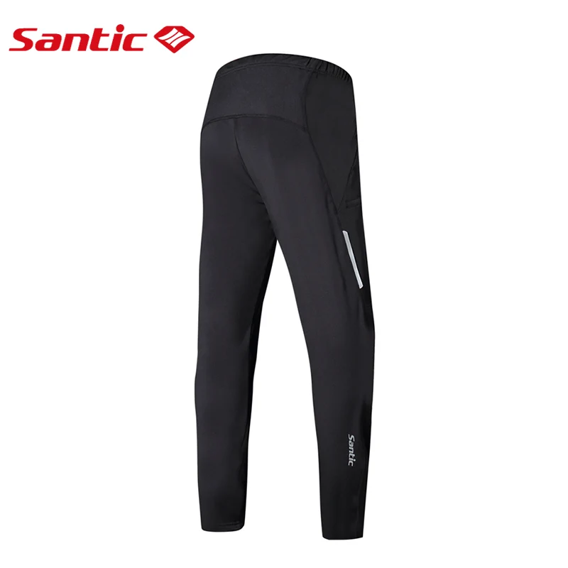 Sporting Santic Men&#39;s Winter Cycling Pants  Keep Warm Fleece Outdoor Casual Pant - £56.62 GBP
