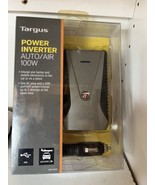 NEW Targus 100W Auto/Air Power Inverter AC &amp; UBS Port APV10US1 Laptop Phone - $522.86 MXN