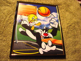 Tweety And Sylvester 8X10 Framed Picture Print - £9.74 GBP