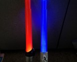 31&quot; tall Lot 2 Hasbro/Lucas Flims Star Wars Light Sabers Retractable 2019 - £20.08 GBP