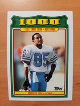 1988 Topps 1000 Yard Club #7 Drew Hill - Houston Oilers - NFL - Fresh Pull - £1.61 GBP