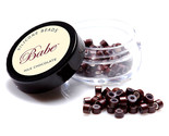 Babe Silicone Beads Milk Chocolate 100 Pieces - $22.52