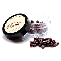 Babe Silicone Beads Milk Chocolate 100 Pieces - £18.09 GBP