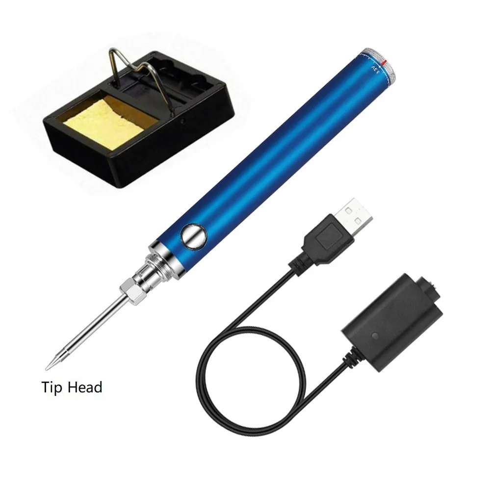 5V 8W USB Electric Soldering  Kits Rechargeable Tin Solder  Portable Welding Rep - £202.15 GBP