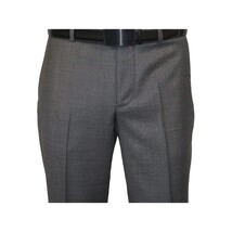 Men Suit BERLUSCONI Turkey 100% Italian Wool Super 180's 3pc Vested #Ber12 Gray image 9