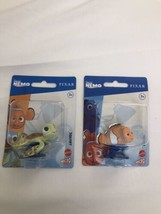 2 Disney Finding Nemo Mattel Micro Collection Figure Nemo And Squirt BRA... - $9.95