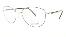 Silhouette Eyeglasses 3505 00 6050 Titanium Blue Austria Made 52-17-125 - £149.87 GBP