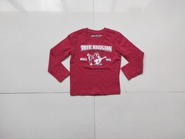 TRUE RELIGION TODDLER BOYS PRINTED LONG SLEEVES T SHIRT WORLDWIDE SHIPPING - £9.41 GBP