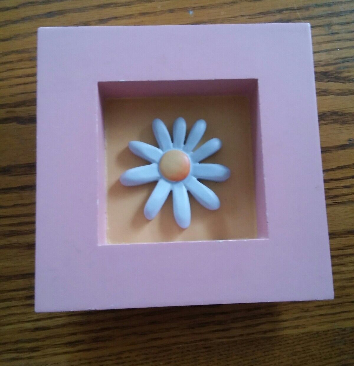 000 Home Interiors Kids Flower Framed Wall Hanging - $7.99