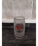 Vintage Ancho Hocking Drinking Glasses Butterfly Rose - Elegant 5 GLASS SET - $224.18 MXN