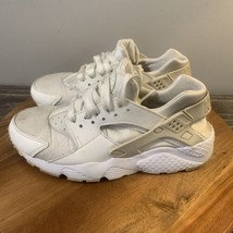 Nike Huarache Run SE GS Womens Size 6.5 Running Shoes White 904538-100 Y... - £23.26 GBP