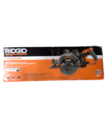 USED - RIDGID R8658K 18V Brushless 7-1/4&quot; Circular Saw with 8.0Ah MAX -R... - £221.44 GBP