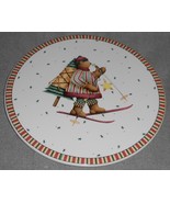 Sakura SLEDDING CHARACTERS PATTERN Large Trivet/Cake Stand DEBBIE MUMM - $325.79 MXN