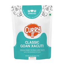 CURRYiT Classic Goan Chicken Xacuti Curry Paste 8.8 oz Just Add Chicken, Mutton - £14.03 GBP