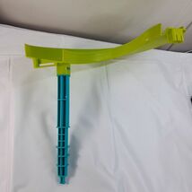 Fisher-Price Little People Launch &amp; Loop Raceway green curve track  blue... - $14.00