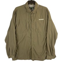 Eastern Mountain Sport Shirt Mens XXL Khaki Button Up Vented Fishing Out... - $18.25