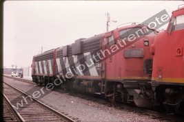 Original Slide Canadian National RR CN 9165 EMD F7A Proviso ILL 12-90 - £14.92 GBP