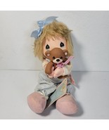 Precious Moments Applause 1986 Child with Teddy Bear Doll with Tag Missi... - £10.93 GBP