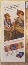 Vintage Print Ad  Swift&#39;s Premium Bacon Boy Storekeeper Girl Shopper 13.... - £10.73 GBP