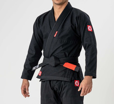 Fuji Ultra Lite 300 Lightweight Mens Brazilian Jiu-Jitsu BJJ Gi - Black - £119.86 GBP