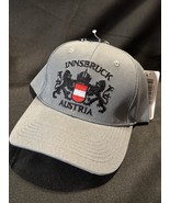 Innsbruck Austria Hat Souvenir Crest Embroidered Adjustable Cap New w/ Tag - $24.63 CAD