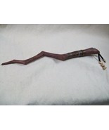 Brown Fantasy Wand Crooked Twig Witch Wizard Magic Medieval Rumpelstilts... - $220.40 MXN