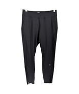 Black Yoga Pants With Pockets High Waist Stretch Leggings Size Medium Hi... - $359.09 MXN