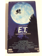 E.T. movie  The extra-terrestrial VHS 1988 green &amp; black - £3.14 GBP