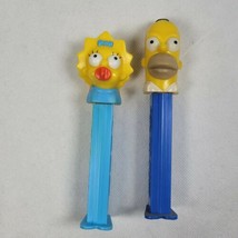 Vintage Simpsons Pez Dispensers Homer &amp; Maggie Lot of 2 “Free Shipping” - $9.98