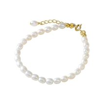 Elevate Your Style: Fashion NEW INS 925 Sterling Silver Elegant Pearl Br... - £23.63 GBP