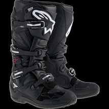 New Alpinestars Tech 7 Black MX ATV Mens Adult Boots Motocross Size 5-16 - $439.95+