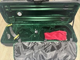 Professional Lightweight Violin Hard Case W Hygrometer &amp; KUN 4/4 Rest JD - $74.25