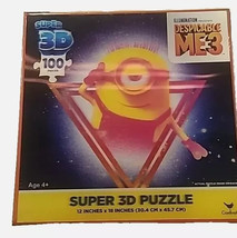 Despicable Me 3 3D Puzzle - 100 Pieces - Brand New in Box - Fun &amp; Engaging! - $7.15 CAD