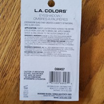 LA Colors eye shadow, NWT, smooth jazz, greys image 3