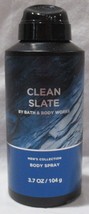 Bath &amp; Body Works Men&#39;s Collection Body Spray 3.7 oz CLEAN SLATE - £15.65 GBP