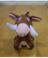 Neopets MINI BROWN MOEHOG 4&quot; Plush Stuffed Animal Toy 2004 Mcdonald&#39;s Promo - $14.85