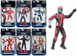 Marvel Legends - Captain America Set of 6 Action Figures and Build Giant Man - £150.44 GBP
