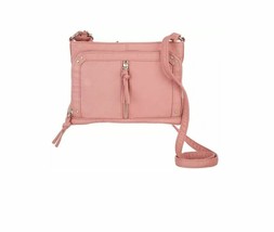 Bueno Wash Grainy Pink Rose Crossbody Bag - £21.93 GBP