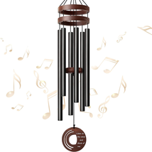 Gift for Mother Father, 37 Inches Large Wind Chimes for outside Clearance Deep T - £28.44 GBP