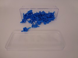 1993 Risk Board Game Replacement Army Pieces -- Blue -- 59 Army Pieces +... - $10.95