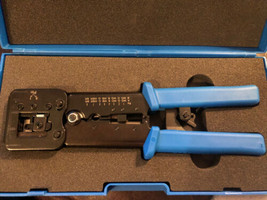 EZ Tools Heavy Duty CAT5e CAT6 Crimper Wire Cutter/Stripper/ New In Box - £23.30 GBP
