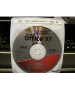 Office 97 Teach Yourself Electronic Starter Kit 2CDs - $441.00 MXN