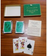Vintage Exclusive Canasta Playing Card Set with Rules, Double Deck and b... - £9.84 GBP