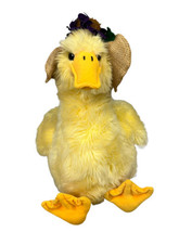 Vintage Fine Toy Co Large Yellow Duck 16” Easter Plush With Hat Very Rare￼ - £58.72 GBP