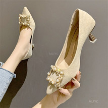 Single shoes women&#39;s outer wear women&#39;s shoes stiletto heels autumn new temperam - £26.79 GBP