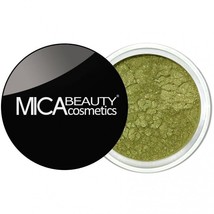 MICA BEAUTY Mineral Eye Shadow Glitter DISCO 5 Green Metallic Full Size ... - $19.31