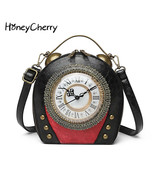 Retro Walkable Clock Handbag - £116.61 GBP