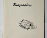 Bible Bibliographies Monroe E. Hawley 1960 Booklet - £7.93 GBP
