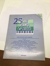 arr Ken Barker: 25 Easy Piano Favorites, Sacred; piano (Word) - $5.45