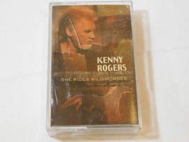 She Rides Wild Horses by Kenny Rogers Cassette Tape 1999 Dreamcatcher Records -- - £8.22 GBP